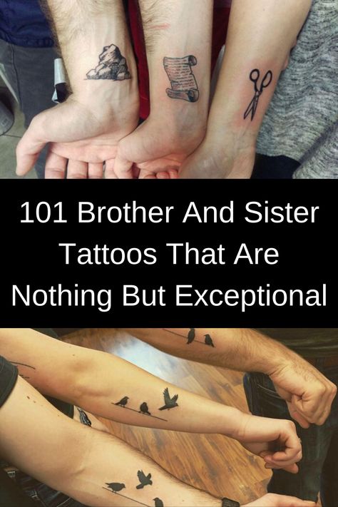 Brother Sister Tattoo Sibling, Brother And Sister Tattoos, Matching Family Tattoos, Traditional Tattoo Outline, Matching Tattoos For Siblings, Brother And Sister Tattoo Ideas, Sister Tattoo Ideas, Brother Sister Tattoo, Chicano Tattoos Sleeve