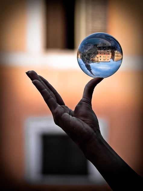 . Yoga Balance, Old But Gold, Hand Pictures, Principles Of Design, Mirror Ball, Conceptual Photography, Juggling, Mirror Image, Stone Rocks