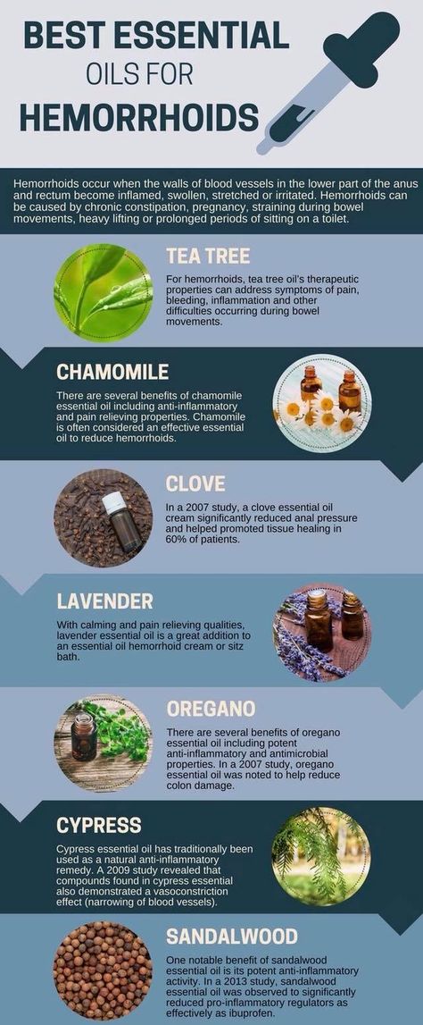 Essential oils for Pain Hemorrhoid Remedies, Hemorrhoid Relief, Benefits Of Essential Oils, Holistic Remedies, Living Essentials, Best Essential Oils, Natural Home Remedies, Essential Oil Recipes, Natural Treatments