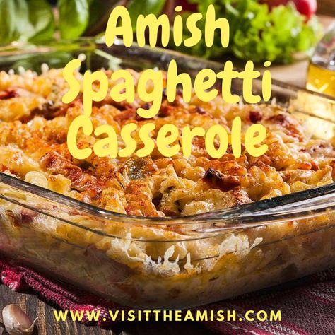 Five Ingredient Casseroles, Amish Recipes Authentic Dinner, Amish Yumasetti Casserole, Easy Amish Recipes, Amish Recipes Authentic Pennsylvania, Utah Casserole, Amish Recipes Authentic, Amish Country Casserole Recipe, Amish Country Casserole