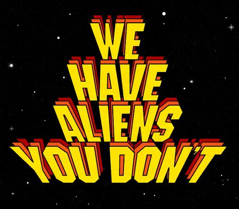 aliens Space Font, Retro Arcade Games, Typography Alphabet, Type Inspiration, Cool Typography, Drawing Letters, Space Invaders, Retro Arcade, Lost In Space