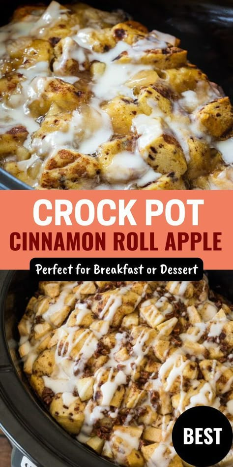 Crockpot Cinnamon Roll Apple Cobbler, Crock Pot Cinnamon Rolls With Apples, Crockpot Apples And Cinnamon Rolls, Crockpot Apple Pie Cinnamon Roll, Cinnamon Roll And Apples, Crock Pot Apple Cinnamon Roll Casserole, Cinnamon Roll Apple Crock Pot, Cinnamon Roll Apple Pie Crockpot, Cinnamon Roll Apple Crockpot