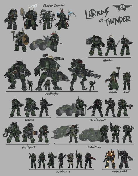 Mech Concept Art, Space Marines 40k, Space Marine Chapters, Space Warfare, Space Armor, Space Marine Art, Sci-fi Armor, Warhammer 40k Art, Arte Robot