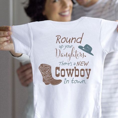 Cowboy Nursery, Western Nursery, Cowboy Svg, Svg Western, Cowboy Quotes, Fun Baby Announcement, Cowboy Baby, Little Cowboy, Fun Baby