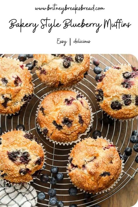 Costco Muffin Recipe, Costco Muffins, Maple Butter Recipe, Blueberry Muffin Bread, Bakery Style Blueberry Muffins, Bakery Muffins, Easy Blueberry Muffins, Almond Muffins, Costco Meals