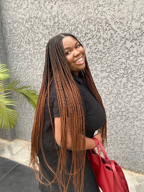 Black Brown Ombre Box Braids, Black To Brown Ombre Braids, Brown Box Braids Black Women, Brown Ombré Braids, Ombré Braiding Hair, Ombre Brown Box Braids, Black To Brown Braids, Brown Hair Box Braids, Box Braids Ombre Hair