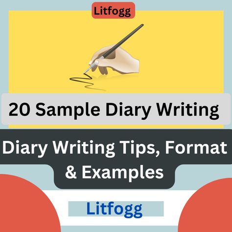 Diary Writing:Tips Format Samples of Diary Writing Diary Entry Example, Diary Writing Format, Diary Writing Examples, Diary Entry Format, Write A Diary, Dairy Writing, Writing Composition, Basic English Grammar Book, Research Paper Introduction