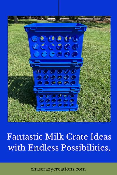 Do you want milk crate ideas? I have a few to share with you and you won't believe the possibilities that are so incredibly useful. Diy Milk Crate Nesting Boxes, Old Milk Crate Ideas Decor, Diy Milk Crate Ideas Storage, Milk Crate Potatoes, Milk Crates Diy Projects, Plastic Milk Crate Ideas, Plastic Milk Crate Ideas Diy, Milk Crates Ideas, Milk Crate Seats