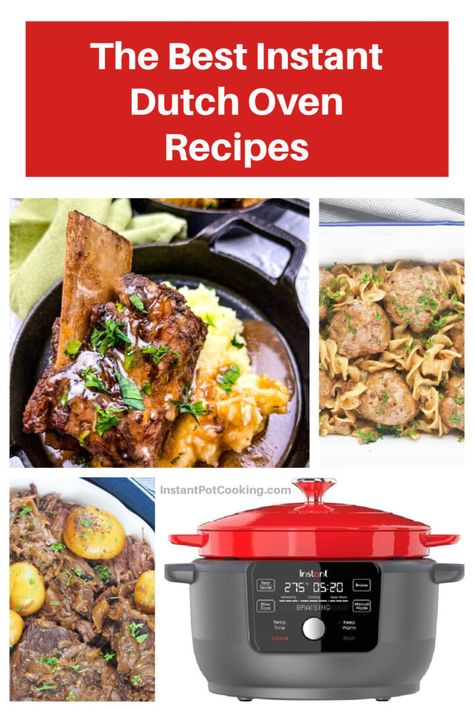 Instant Pot Dutch Oven Chicken Recipes, Instant Pot Precision Dutch Oven Recipes, Instant Precision Dutch Oven Recipes, Insta Pot Dutch Oven Recipes, Instant Dutch Oven Recipes, Instant Pot Dutch Oven Recipes, Instant Dutch Oven, Dutch Oven Beef Stew, Dutch Oven Recipes Cast Iron