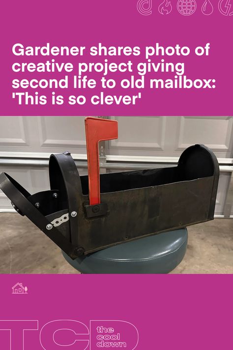 "Great idea!" Old Mailboxes Repurposed, Mailbox Planter, Old Mailbox, Upcycled Planter, Cool Picks, Energy Bill, Circular Economy, Upcycle Projects, Solar Energy