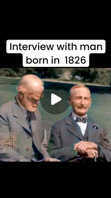 history and stories on Instagram: "A video of interview with man born in 1826.

#1826 #interview #birth #video #interview #historia #historyvideos #historyinpictures #historylovers #historylessons #ushistory  #amazing #seniors" History Videos, Us History, June 22, History Lessons, American History, A Video, Instagram A, Interview, History