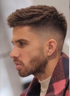 Very Short Hair Men, Young Men Haircuts, Mid Fade Haircut, Men Fade Haircut Short, Haircut Selfie, Short Fade Haircut, High Fade Haircut, Photo Hijab, Mens Haircuts Short Hair