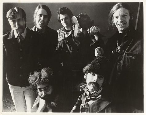 Grateful Dead publicity photo: Tom Constanten, Bob Weir, Bill Kreutzmann, Ron "Pigpen" McKernan, Phil Lesh, with Jerry Garcia and Mickey Hart in front Bill Kreutzmann, Scarlet Begonias, Phil Lesh, Mickey Hart, Bob Weir, Joseph Stalin, 1960s Music, I'm Grateful, Jerry Garcia