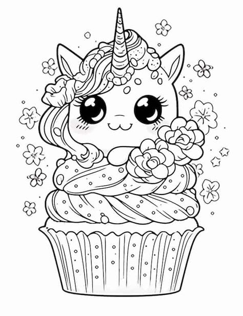 Unicorn Ice Cream Coloring Pages, Color Sheets For Kids Printables Free, Cupcake Coloring Pages Free Printable, Girl Coloring Pages For Kids, Free Printable Coloring Pages For Kids, Coloring Book Pages Printables, Kids Coloring Pages Free Printable, Unicorn Coloring Pages Free Printable, Unicorn Colouring Pages