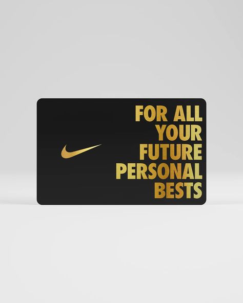 Nike Digital Gift Card Emailed in 2 Hours or Less. Nike.com Tns Nike, Mini Nike, Nike Gift Card, Gift Card Presentation, Nike Gifts, Go Fly A Kite, Advertising Cookies, Printable Gift Cards, Christmas Names