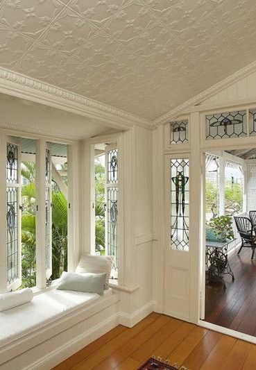 Window Shutters Diy, Exterior Window Shutters, Shutters Diy, Pressed Metal Ceiling, Queenslander House, Window Shutters Exterior, Exterior Window, Diy Shutters, Pressed Metal