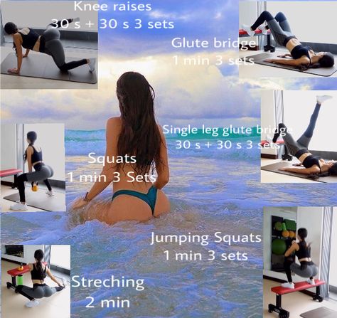 Jen Selter booty workout Squat Results, Squat Challenge Results, Tone Inner Thighs, Single Leg Glute Bridge, Jen Selter, Chiropractic Wellness, Squat Challenge, Michelle Lewin, Glute Bridge