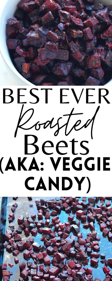 Delicious Beet Recipes, Easy Roasted Beets Recipe, Candy Beets Recipe, Beets Snack Ideas, Beet Snack Ideas, Beets Dessert Recipes, Maple Roasted Beets, Fresh Beet Recipes, How To Make Beets Taste Good