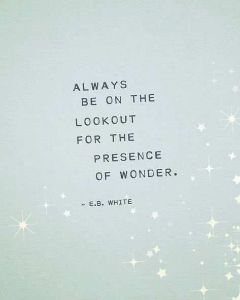 E.B. White quote always be on the lookout for the presence of | Etsy You Are Made Of Magic, Eb White Quotes, E B White, White Quote, Art Poetry, Poetry Art, Children's Art, Literary Quotes, Wonderful Words