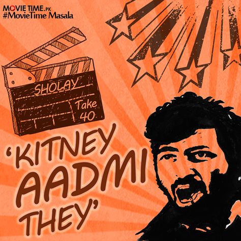 How many of you remember this famous bollywood dialogue? #Movietimemasala kitnay Admi thay? Bollywood Dialogues Creative Posters, Famous Bollywood Characters, Bollywood Dialogues Posters, Bollywood Typography, Bollywood Doodle, Bollywood Retro Theme Party Decoration, Movie Dialogues Bollywood Funny, Bollywood Props, Cinema Doodle