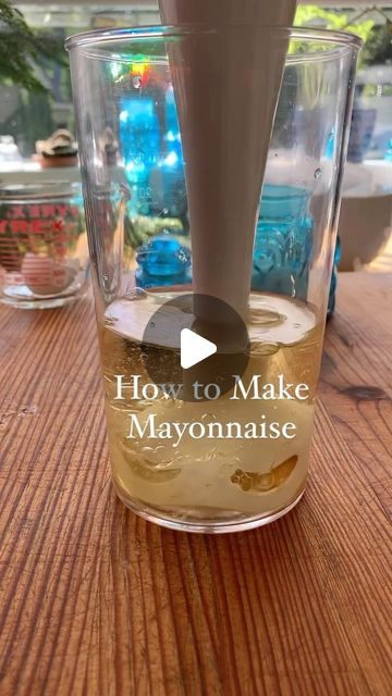 @eatinghealthytoday on Instagram: "How To Make Easy Homemade Mayonnaise! 😋✨ (Via: @amateurfoodalchemist) I’ve had some requests about how I make mayonnaise. It’s so easy. Trust your egg source. I suggest a neutral tasting oil. Use what you love. Add more salt if that’s your preference. I suggest an immersion blender. Add all the ingredients. Blend. Takes one minute. The internet says homemade mayo lasts 3-4 days in the fridge. I grew up in the 80s, eating raw homemade cookie dough, using it to make royal icing, and was well aware that Rocky drank raw eggs to get buff. So, I tend to push out those 3-4 days. Do what you’re comfortable with. #mayonnaise #mayo #homemadefood #homemade #homemademayo #homemademayonnaise #mayorecipe #mayonnaiserecipe #madefromscratch #simpleingredients #immersi How To Make Mayo, Make Mayonnaise, Homemade Cookie Dough, How To Make Mayonnaise, Raw Eggs, Homemade Cookie, Homemade Mayo, Mayonnaise Recipe, Homemade Mayonnaise