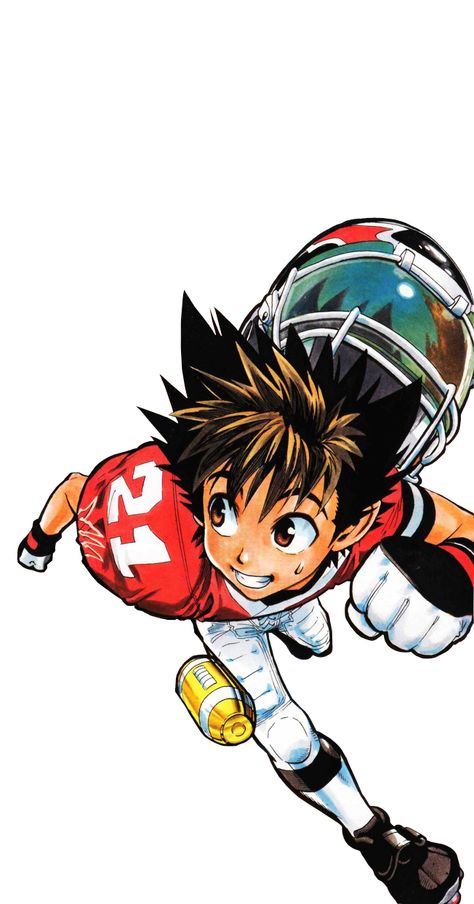 Sena Eyeshield 21 Sena, Eyeshield 21 Manga, Sena Kobayakawa, Yusuke Murata, Eyeshield 21, Bleach Drawing, Football Poses, One Punch Man Manga, Digital Painting Tutorials