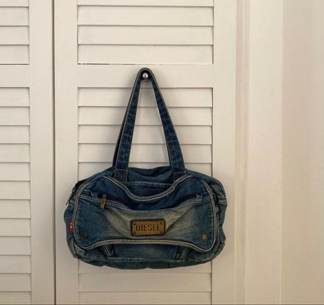 Diesel Vintage Bag, Diesel Denim Bag, Diesel Vintage, Vintage Bag, Dream Clothes, Vintage Bags, Fashion Inspiration, Luxury Bags