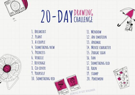 20 day drawing challenge 21 Day Drawing Challenge, 20 Day Art Challenge, 20 Days Drawing Challenge, 15 Day Drawing Challenge, 20 Day Drawing Challenge, 20 Day Oc Challenge, Funny Challenges, 20 Day Challenge, 30 Day Drawing Challenge