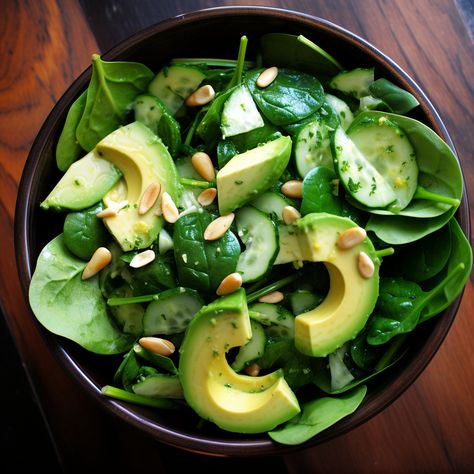 Spinach and Avocado Salad Recipe | Recipes.net Raw Spinach Recipes, Salad Recipes Avocado, Spinach Meals, Healthy Spinach Salad, Poppyseed Dressing Recipe, Avocado And Spinach, Avocado Spinach Salad, Cheese Salad Recipes, Simple Spinach Salad