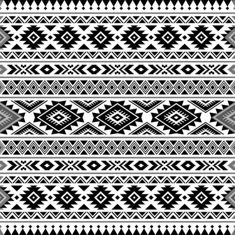 Geometric seamless tribal pattern in black and white colors. Aztec ethnic style print template for textile design, fabric, clothes, curtain, carpet, batik, ornament, wallpaper, wrapping, paper. Aztec Quilt Pattern, Aztec Pattern Wallpaper, Ornament Wallpaper, Fabric Clothes, Aztec Fashion, Ethnic Patterns, Textiles Fashion, Design Fabric, White Colors