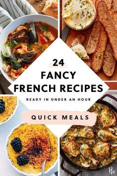 French Recipes Dinner, French Recipes Authentic, French Dinner Parties, French Cuisine Recipes, French Cooking Recipes, Easy French Recipes, Diner Recept, French Recipes, French Dishes