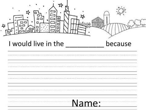 Opinion writing template for primary. Can be paired with city or country construction paper craft to hang on wall. Opinion Writing Template, Writing Template, Construction Paper Crafts, Opinion Writing, Writing Templates, Construction Paper, Paper Craft, Paper Crafts, Writing