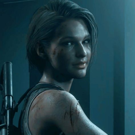 Jill Valentine Icon Re3, Resident Evil Women, Jill Valentine Aesthetic, Jil Valentine, Jill Valentine Pfp, Video Game Pfp, Jill Resident Evil, Games Pfp, Jill Valentine Icon