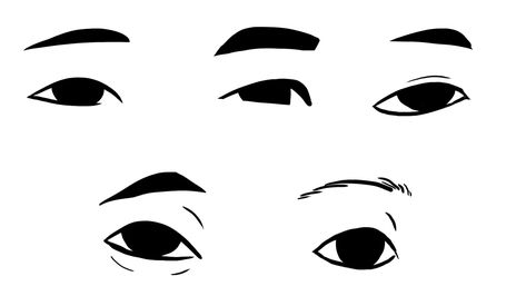 How To Draw Asian Eyes Cartoon, Asian Eyes Drawing Cartoon, Asian Eye Drawing Reference, Cartoon Asian Eyes, Asian Eyes Drawing Reference, Asian Eyes Reference, Asian Eye Drawing, How To Draw Asian Eyes, East Asian Eyes