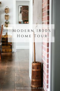 Modern 1800's Cottage Home Tour by sheholdsdearly.com 1800 House Decor, Victorian Rustic Decor, Antique Homes Interior, 1800s Farmhouse Decor, 1800 Cottage Interior, 1800 Farmhouse Kitchen, Modern 1800s Home, 1800 Home Renovation, 1800 Homes Interior