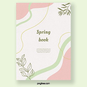 Spring element leaf flower abstract geometric book cover design Booklet Cover Design, Booklet Design Layout, Summer Sale Poster, Geometry Book, Book Cover Design Template, Creative Book Covers, Learn Hand Lettering, Book Cover Design Inspiration, Certificate Design Template