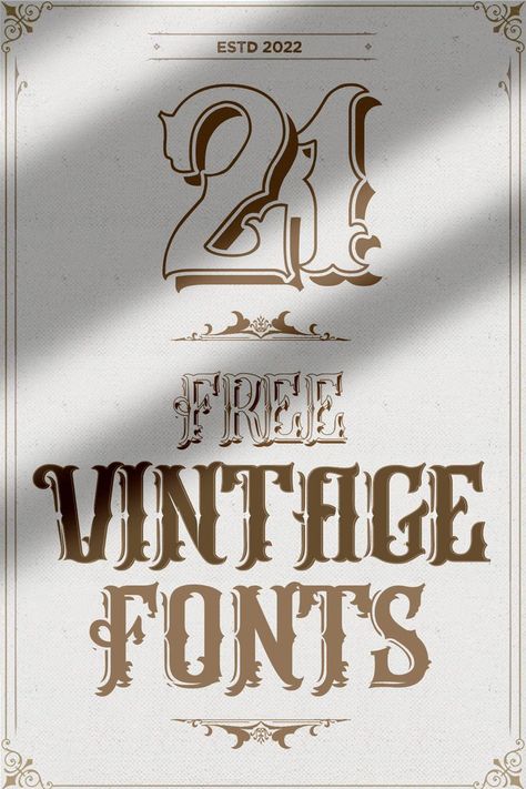 free fonts, vintage fonts, retro fonts, western fonts, rough fonts Old Style Fonts Lettering, Letters Fonts Vintage, French Labels Vintage, Old Time Fonts Alphabet, Font Inspiration Alphabet, Type Styles Fonts, Rustic Fonts Vintage, Retro Lettering Vintage Fonts, Vintage Lettering Design