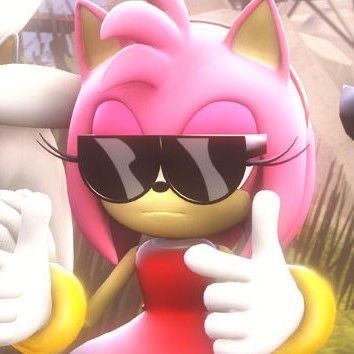 Amy Rose Profile Picture, Sonic Matching Pfp For 3, Amy Rose Aesthetic, Amy Rose Pfp, Shadow And Amy, Swag Pics, Amy The Hedgehog, Hedgehog Movie, Sonic And Amy