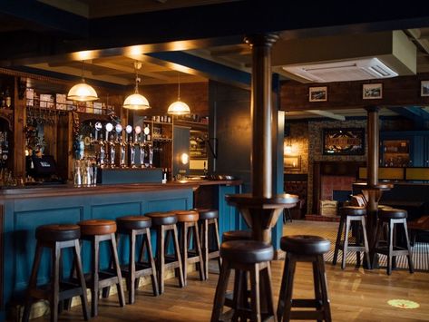 MJ O'Connor's Bar, Leitrim - Intec Design Irish Pub Interior, Irish Pub Design, Ireland Pubs, Open Kitchens, Booth Seat, Bar Counters, Tongue And Groove Walls, Pub Interior, Pub Design