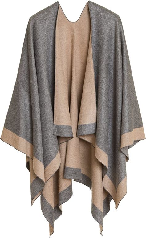 https://amzn.to/42vKT5o Open Poncho, Blanket Cape, Travel Scarf, Elegant Sweater, Head Wrap Scarf, Women Shawl, Poncho Cape, Pashmina Scarf, Shawl Wrap