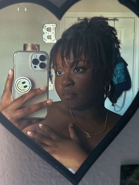 Bangs Locs, Loc Bangs, Locs With Bangs, Updo With Bangs, Loc Updo, Twist Outs, Mirror Pics, Art References, Locs