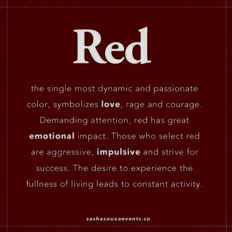 Red Person Meaning, Red Definition, Dark Red Pfp, Burgundy Aesthetic, Red Aura, Crimson Color, Red Quotes, Strive For Success, I See Red