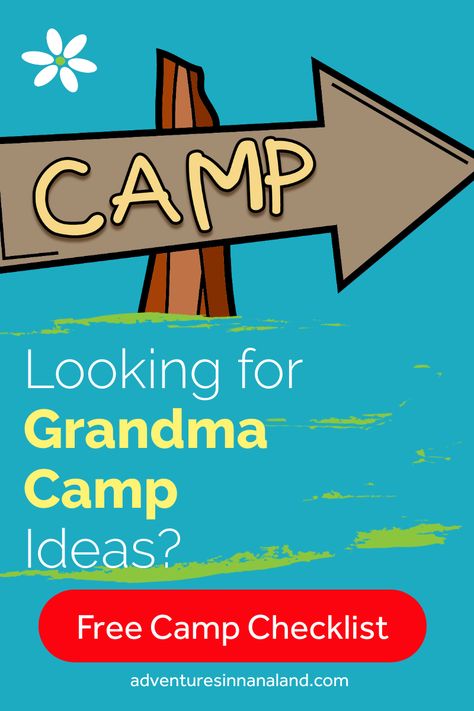 Activities With Grandkids, Cousin Camp Themes, Grandparent Camp Ideas, Grandma Camp Ideas Fun Activities, Grandma Camp Ideas, Grandparents Activities, Grandma Camp, Cousin Camp, Summer Camp Activities