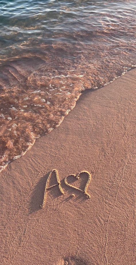 Inisial Aesthetic A, A Love A Alphabet Wallpaper Letters, Beach Aesthetic Quotes, Laut Aesthetic, Ocean Waves Aesthetic, Pretty Wallpapers Backgrounds Aesthetic, A Wallpaper Letter Love, Hello Kitty Wallpaper Hd, Cartoons Dancing