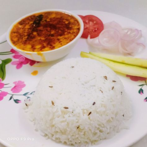 Jira Rice Dal Tadka at home ! #jirarice #dalfry #jiraricedalfry #daltadka #ricedal #streetfood #indianstreetfood #gujratifood #gujratithali #gujrathifood #foodnesszone #gujarat #ParikasCookBook #homecooking #homemadefood #cooking #cookinglove #simplefood #cookingathome #cookingtime #happycooking #food #foodphotography #recipe #recipyoftheday #foodie #easyrecipes #travellerfoodie #samosalover Jira Rice, Dal Tadka, Dal Fry, Indian Street Food, Samosa, Indian Food, Cooking Time, Home Cooking, Indian Food Recipes