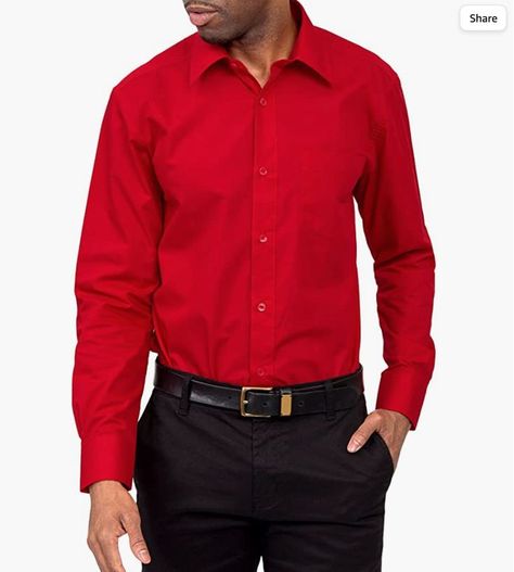 Red Longsleeves Outfit Men, Rolled Up Sleeves Men, Red Longsleeves Outfit, Longsleeves Outfit Men, Mens Red Dress Shirt, Longsleeves Outfit, Men's Business Outfits, Rolled Up Sleeves, Corporate Uniforms