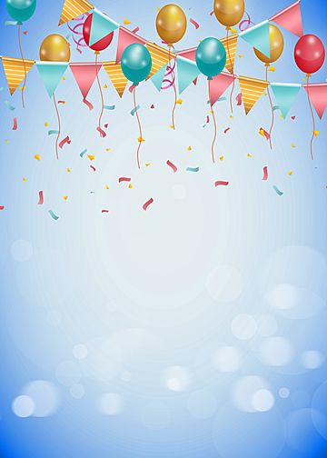 Happy Birthday To, Birthdays Background, Birthday Invitation Background, Bright Balloons, Background Happy Birthday, Birthday Card Background, Birthday Backgrounds, Celebration Illustration, Happy Birthday Background