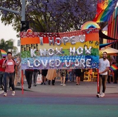 Pride Parade Ideas, Parade Banner, Protest Signs, Will And Grace, Pride Parade, Lgbtq Pride, Lgbt Pride, Banners, I Hope