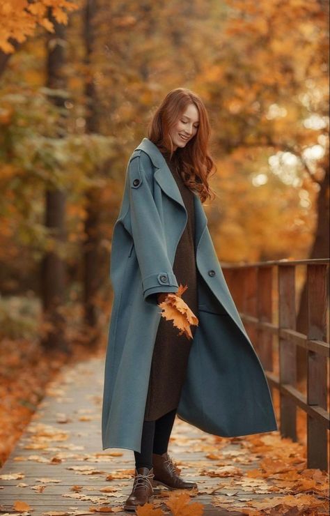 autumn teal Muted Autumn, Writer Aesthetic, Soft Autumn Palette, Navy Blue Outfit, Teal Outfits, Teal Fashion, True Autumn, Autumn Palette, Dark Brown Boots