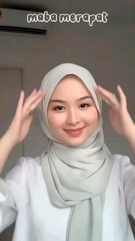 Style Hijab Simple, Tudung Shawl, Fesyen Islam, Tutorial Hijab Pashmina, Simple Hijab Tutorial, Estilo Hijab, Stile Hijab, Simple Hijab, Hijab Style Tutorial